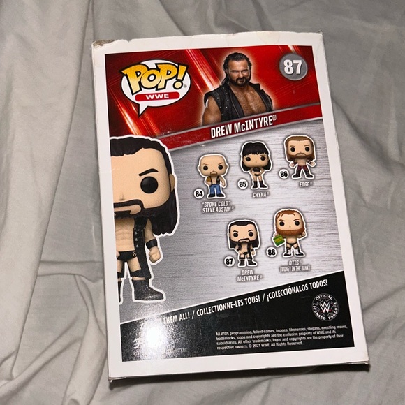 Drew McIntyre Funko Pop - Picture 4 of 5